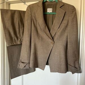 Armani Collezioni Women’s Tan Suit Set